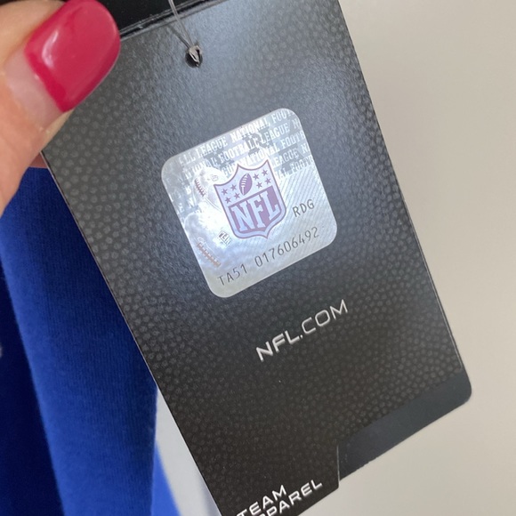 NEW Nike New York Giants Eli Manning #10 Tee Shirt Jersey. Child Small - Picture 6 of 9